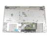 Keyboard incl. topcase DE (german) black/silver original suitable for HP 255 G7 SP