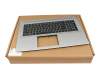 Keyboard incl. topcase DE (german) black/silver original suitable for HP 470 G9