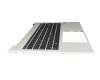 Keyboard incl. topcase DE (german) black/silver with backlight and mouse-stick original suitable for HP EliteBook 850 G8