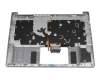 Keyboard incl. topcase DE (german) black/silver with backlight original suitable for Acer Aspire 5 (A514-51G)