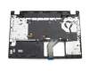 Keyboard incl. topcase DE (german) black/silver with backlight original suitable for Acer Aspire V5-591G