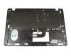 Keyboard incl. topcase DE (german) black/silver with backlight original suitable for Asus VivoBook Pro 17 N705UD