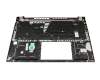 Keyboard incl. topcase DE (german) black/silver with backlight original suitable for HP EliteBook 860 G11