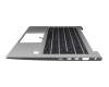 Keyboard incl. topcase DE (german) black/silver with backlight original suitable for HP ZBook Firefly 14 G7