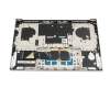 Keyboard incl. topcase DE (german) black/silver with backlight original suitable for Lenovo Yoga Slim 7 Pro-14IHU5 (82NC)