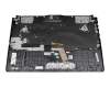 Keyboard incl. topcase DE (german) black/transparent/black with backlight original suitable for Asus TUF Gaming A17 FA706IU