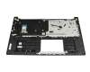 Keyboard incl. topcase DE (german) black/white/black original suitable for Asus E1504GA