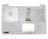 Keyboard incl. topcase DE (german) black/white original suitable for Asus K555LA