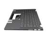 Keyboard incl. topcase DE (german) dark grey/grey (platinum grey) original suitable for Lenovo IdeaPad Flex 5-14ARE05 (82DF)