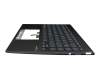Keyboard incl. topcase DE (german) dark grey/grey with backlight original suitable for Asus ZenBook Pro 14 UX425QA