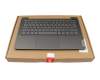 Keyboard incl. topcase DE (german) dark grey/grey with backlight original suitable for Lenovo IdeaPad 5-14ALC05 (82LM)