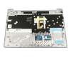 Keyboard incl. topcase DE (german) dark grey/grey with backlight original suitable for Lenovo IdeaPad S340-15API (81NC)