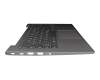 Keyboard incl. topcase DE (german) dark grey/grey with backlight original suitable for Lenovo ThinkBook 14 G3 ACL (21A2)
