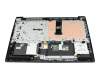 Keyboard incl. topcase DE (german) grey/black (rough) original suitable for Lenovo IdeaPad S145-15IGM (81WT)