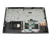 Keyboard incl. topcase DE (german) grey/black original suitable for Lenovo IdeaPad L340-17API (81LY)