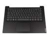 Keyboard incl. topcase DE (german) grey/black original suitable for Lenovo IdeaPad S145-14AST (81ST)