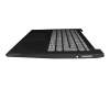 Keyboard incl. topcase DE (german) grey/black original suitable for Lenovo IdeaPad S145-14IWL (81MU)