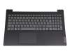 Keyboard incl. topcase DE (german) grey/black original suitable for Lenovo V15 G2-ITL (82KB/82ME)