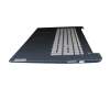 Keyboard incl. topcase DE (german) grey/blue original suitable for Lenovo IdeaPad 3-17ITL6 (82H9)