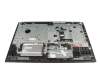 Keyboard incl. topcase DE (german) grey/grey for fingerprint scanner original suitable for Lenovo IdeaPad 320-17IKBR (81BJ)