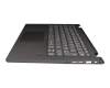 Keyboard incl. topcase DE (german) grey/grey original suitable for Lenovo Flex 6-14IKB (81EM)