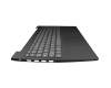 Keyboard incl. topcase DE (german) grey/grey original suitable for Lenovo IdeaPad 3-15ADA05 (81W1)