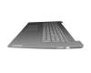 Keyboard incl. topcase DE (german) grey/grey original suitable for Lenovo IdeaPad 3-17ITL6 (82H9)