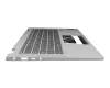 Keyboard incl. topcase DE (german) grey/grey original suitable for Lenovo IdeaPad Flex 5-14ARE05 (82DF)