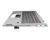 Keyboard incl. topcase DE (german) grey/grey original suitable for Lenovo IdeaPad Flex 5-14ITL05 (82HS)