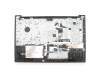 Keyboard incl. topcase DE (german) grey/grey suitable for Lenovo IdeaPad 320-17IKB (81BJ)