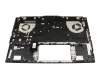 Keyboard incl. topcase DE (german) grey/grey with backlight (1ZONE RGB) original suitable for Asus TUF Gaming A15 FA507RR