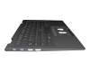 Keyboard incl. topcase DE (german) grey/grey with backlight and mouse-stick original suitable for Lenovo ThinkPad X1 Yoga 6th Gen (20XY/20Y0)