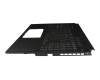 Keyboard incl. topcase DE (german) grey/grey with backlight original suitable for Asus TUF Gaming F15 FX507ZU