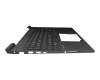 Keyboard incl. topcase DE (german) grey/grey with backlight original suitable for HP Omen 17-ck0000