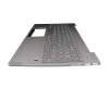 Keyboard incl. topcase DE (german) grey/grey with backlight original suitable for Lenovo IdeaPad S540-15IWL (81NE/81Q1)