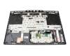Keyboard incl. topcase DE (german) grey/grey with backlight original suitable for Lenovo Legion Slim 5-16IRH8 (82YA/83D6)