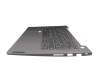 Keyboard incl. topcase DE (german) grey/grey with backlight original suitable for Lenovo ThinkBook 14 G2 ITL (20VD)