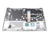 Keyboard incl. topcase DE (german) grey/grey with backlight original suitable for Lenovo ThinkBook 15 G4 ABA (21DL)