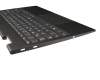 Keyboard incl. topcase DE (german) grey/grey with backlight original suitable for Lenovo Yoga C740-15IML (81TD)