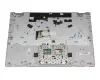 Keyboard incl. topcase DE (german) grey/silver (without backlight) original suitable for Lenovo IdeaPad C340-14API (81N6)