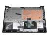 Keyboard incl. topcase DE (german) grey/silver fingerprint original suitable for Lenovo IdeaPad 3-15IGL05 (81WQ)