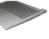 Keyboard incl. topcase DE (german) grey/silver original suitable for Lenovo IdeaPad 3-14IIL05 (81WD)