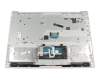 Keyboard incl. topcase DE (german) grey/silver original suitable for Lenovo IdeaPad 330-14IKB (81G2/81DA)