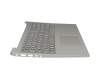 Keyboard incl. topcase DE (german) grey/silver original suitable for Lenovo IdeaPad 330S-15ARR (81FB/81JQ)