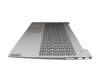 Keyboard incl. topcase DE (german) grey/silver original suitable for Lenovo IdeaPad S340-15API (81NC)