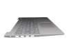Keyboard incl. topcase DE (german) grey/silver original suitable for Lenovo ThinkBook 14 IIL (20SL)