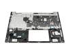 Keyboard incl. topcase DE (german) grey/silver with backlight original suitable for HP EliteBook 660 G11
