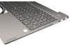 Keyboard incl. topcase DE (german) grey/silver with backlight original suitable for Lenovo IdeaPad S540-15IWL (81SW)