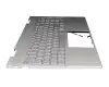 Keyboard incl. topcase DE (german) silver/silver with backlight (DSC Grafik) original suitable for HP Envy x360 15-ed0272ng