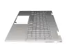 Keyboard incl. topcase DE (german) silver/silver with backlight (DSC Grafik) original suitable for HP Envy x360 15-ed1158ng (2F2E3EA)